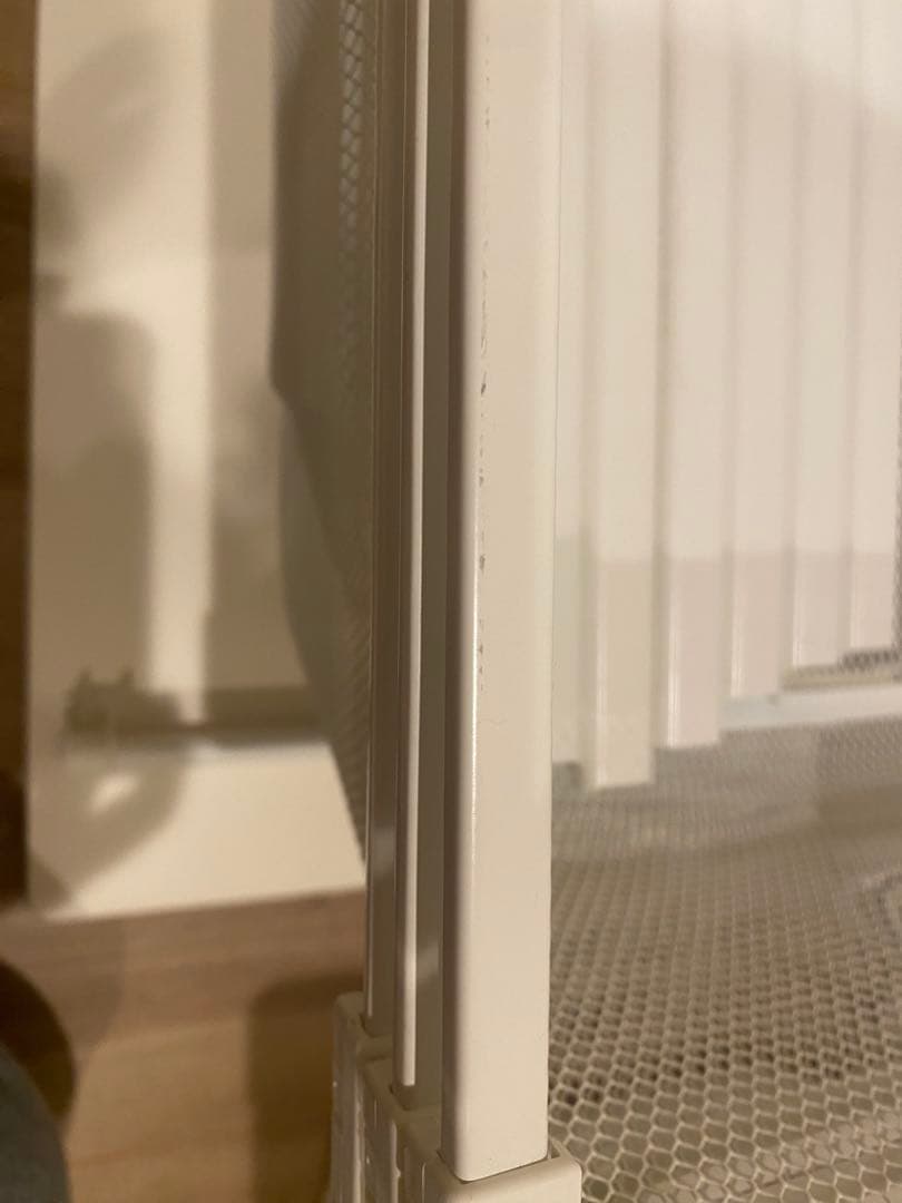 廃盤 IKEA ALGOT 3段 ハンガーラック 天板キャスター付※ネジ回し付