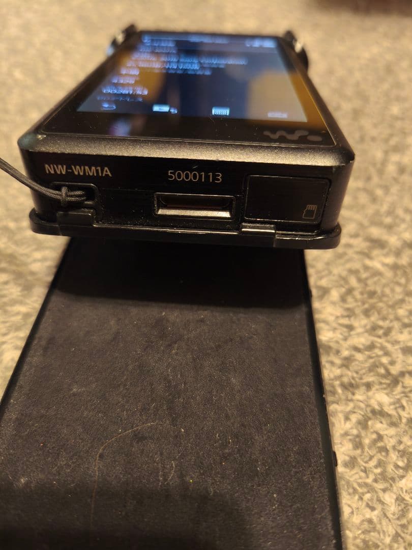 SONY WALKMAN NW-WM1A　純正ケースCKL-NWWM1 付