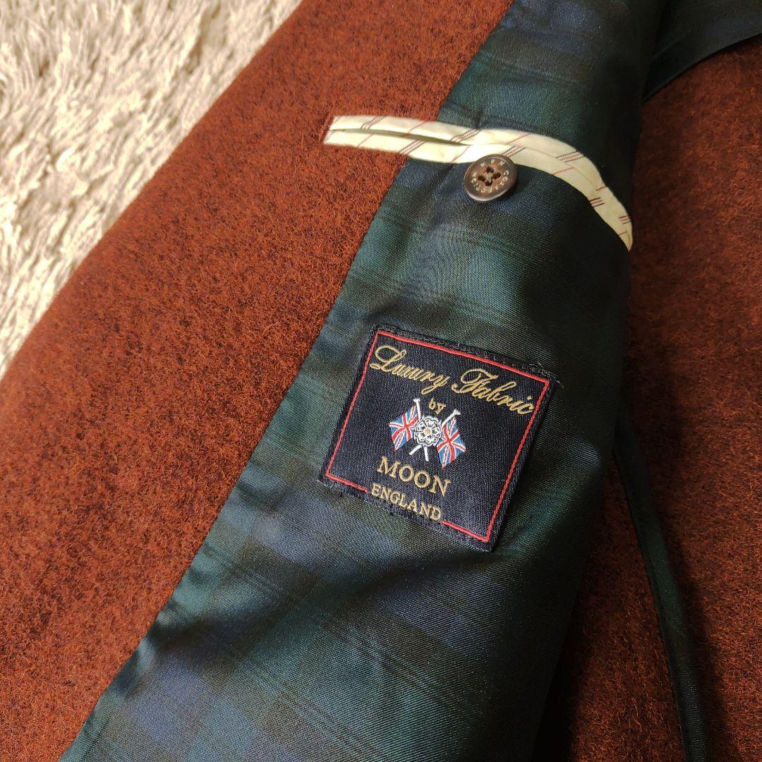 【新品タグ付き】MOON ムーン　ブラウン　テーラードジャケット　ウール