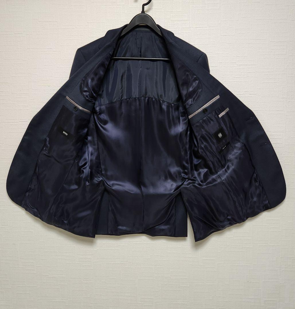 HUGO BOSS　×　TESSE　メンズスーツ　セットアップ　濃紺　美品