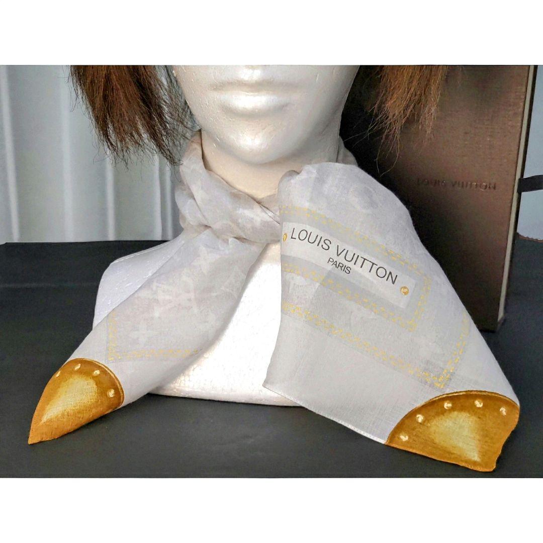 ★希少品★新品同様★LOUIS VUITTON☆バンダナ☆ハンカチーフ☆