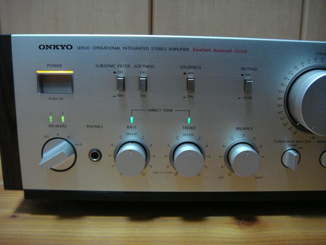 整備済 程度良 ONKYO オンキョー プリメインIntegra A-819RS