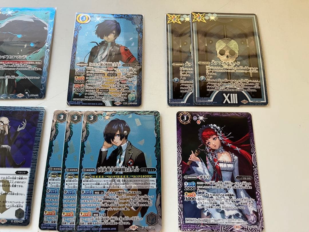 ペルソナ　デッキパーツ　３９枚　おまけスリーブ　４０枚