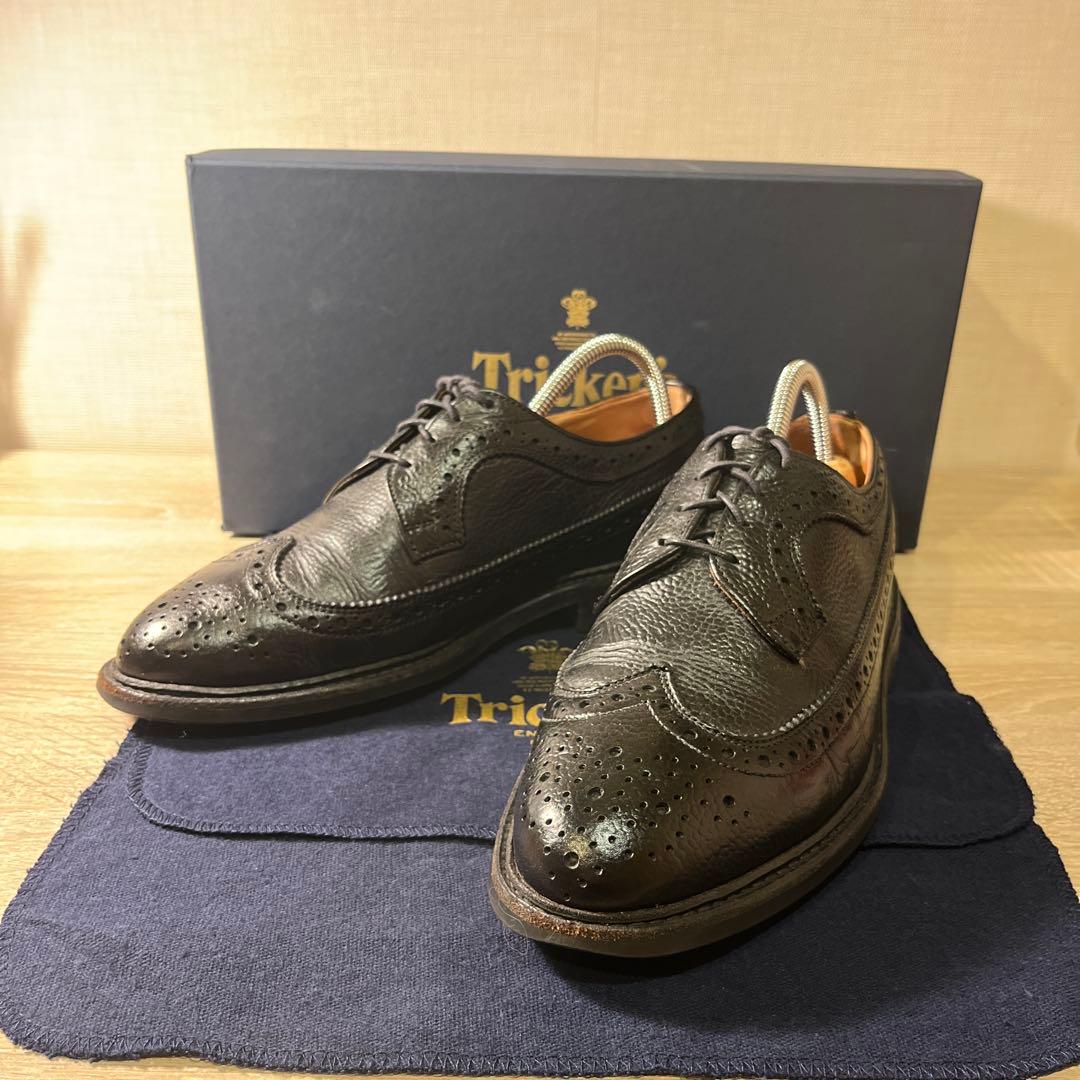 え*き様 Tricker’s Olivvia Black UK6.5 トリッカー