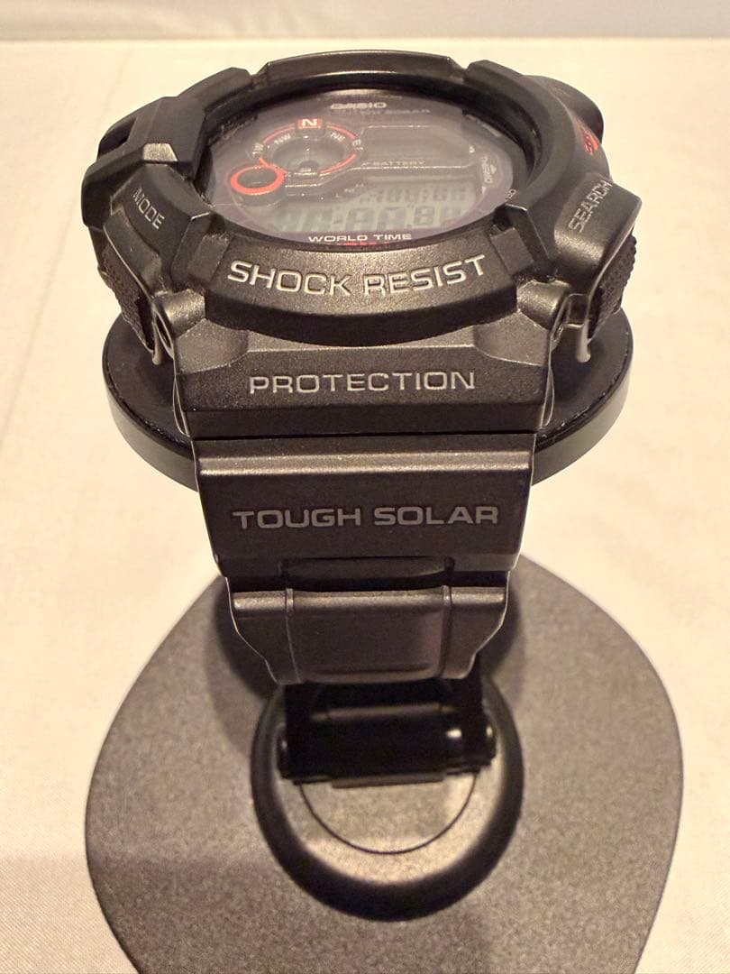 [美品]CASIO G-SHOCK G-9300 MUDMAN タフソーラー B