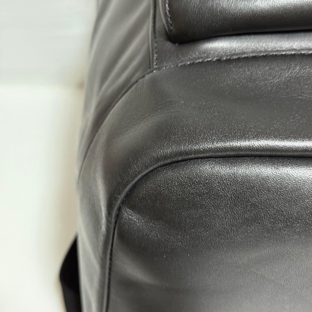 極美品⭐️ コーチ　トラック　バックパック　黒　c2710 リュック　ブラック