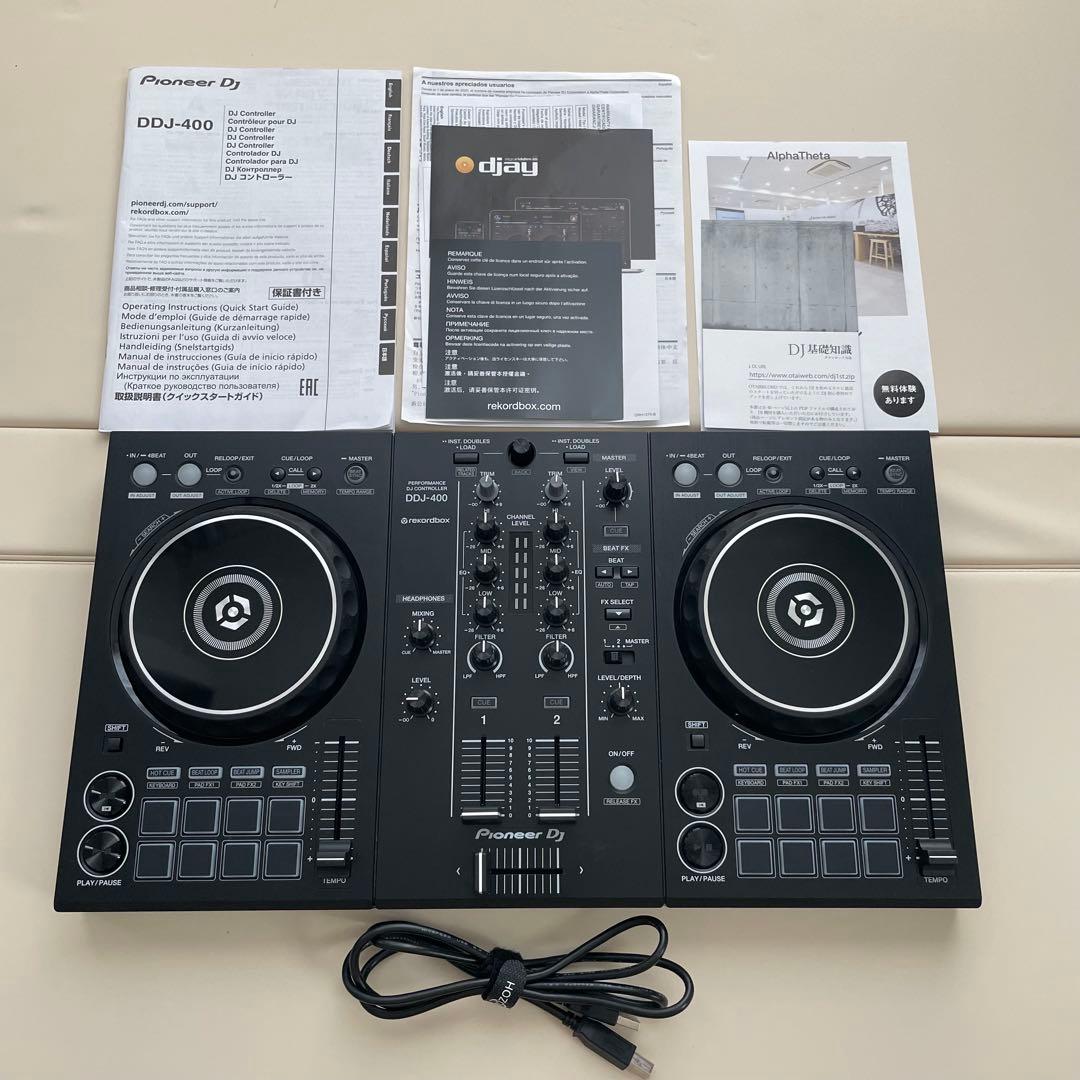 【美品】Pioneer DJ DDJ-400 DJコントローラー
