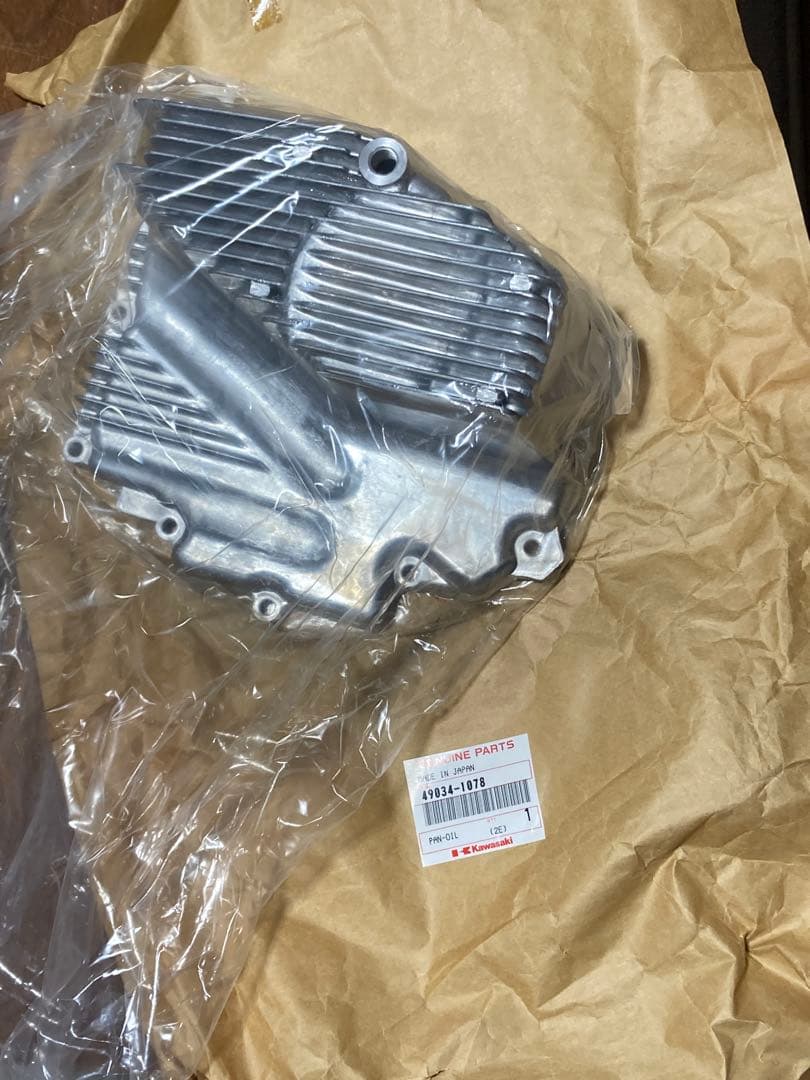 ZXR250A パーツ　オイルパン&ガスケット