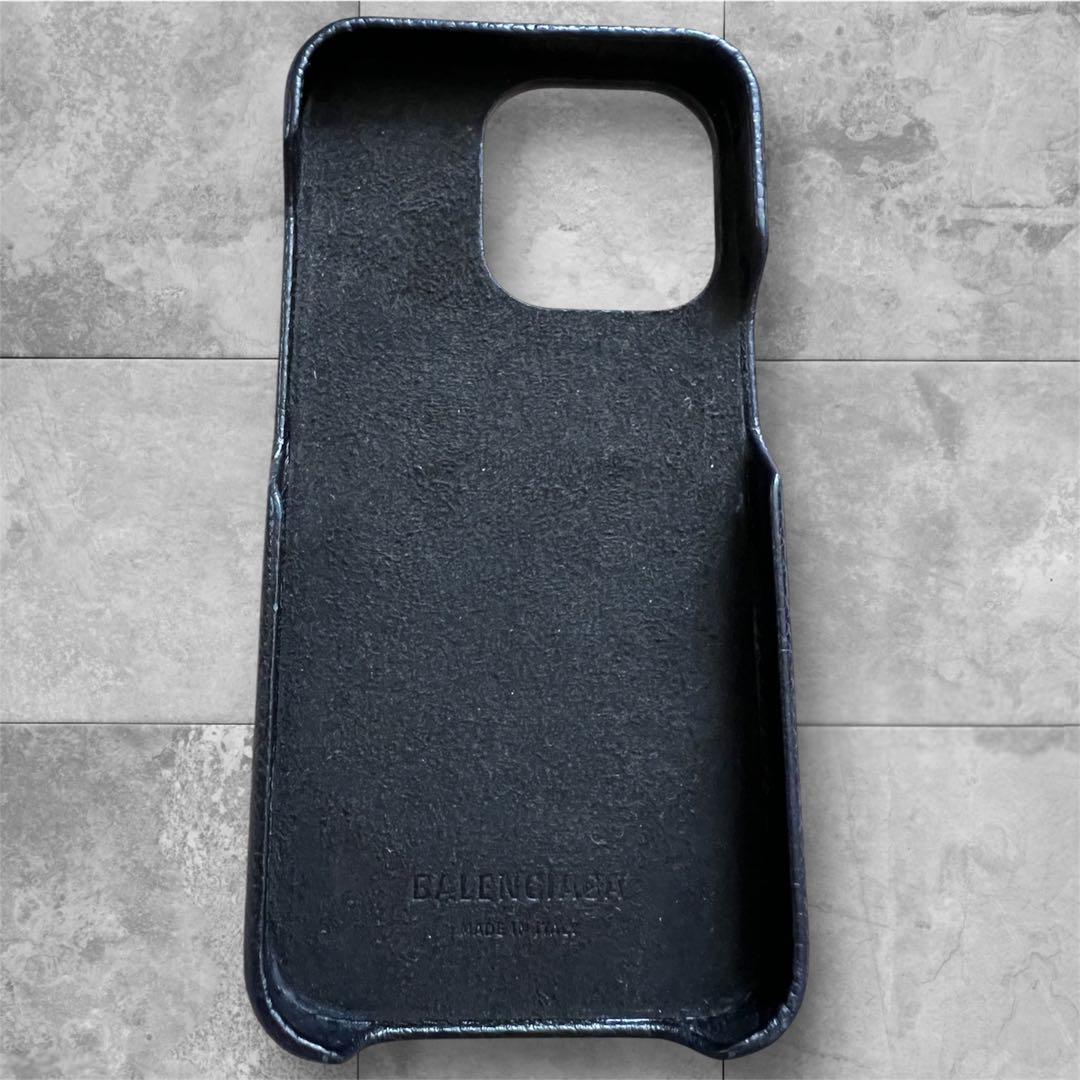 ⚫︎国内直営店購入品⚫︎BLENCIAGA iPhone13pro用ケース