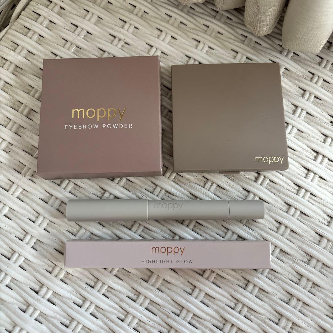 moppy アイブロウパウダーデュオ/ハイライトグロー