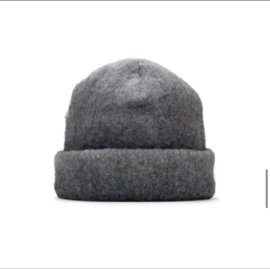 KAMIYA Dyeing ニット ビーニー ブラック