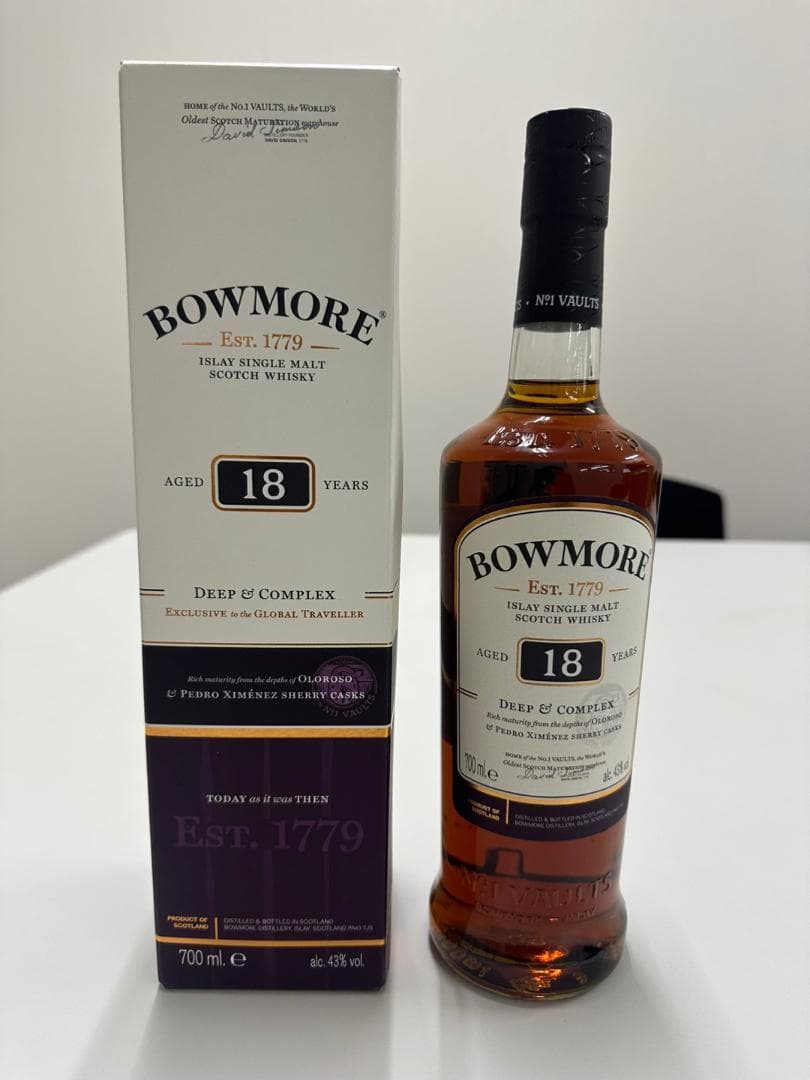 BOWMORE ボウモア ディープ＆コンプレックス 18年