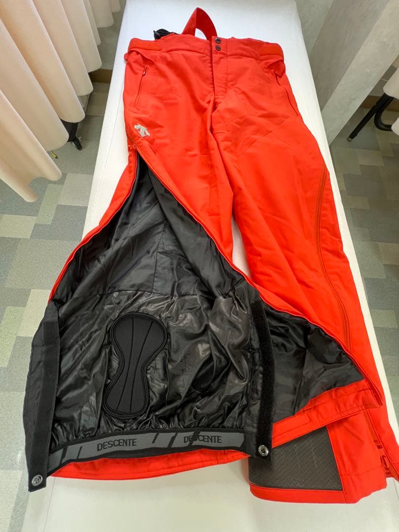 DESCENTE S.I.O スキーウェア グレー/オレンジ