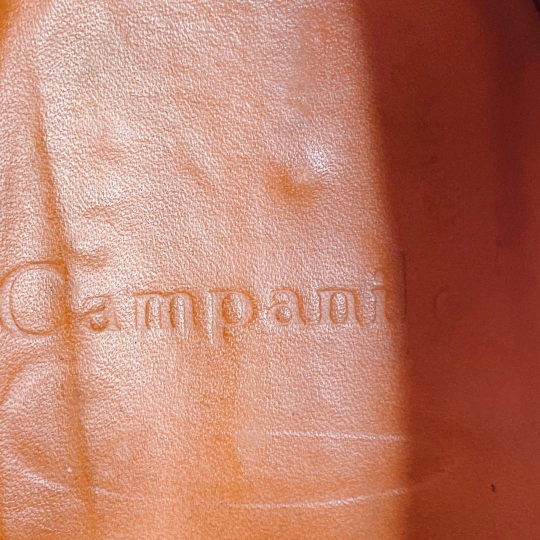 美品✨ Campanile カンパニーレ ストレートチップ 内羽根 8 ブラック