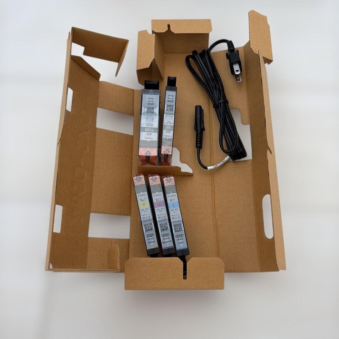 Canon XK110 ホワイト 新品未使用 予備インク付き 外箱付属CDなし