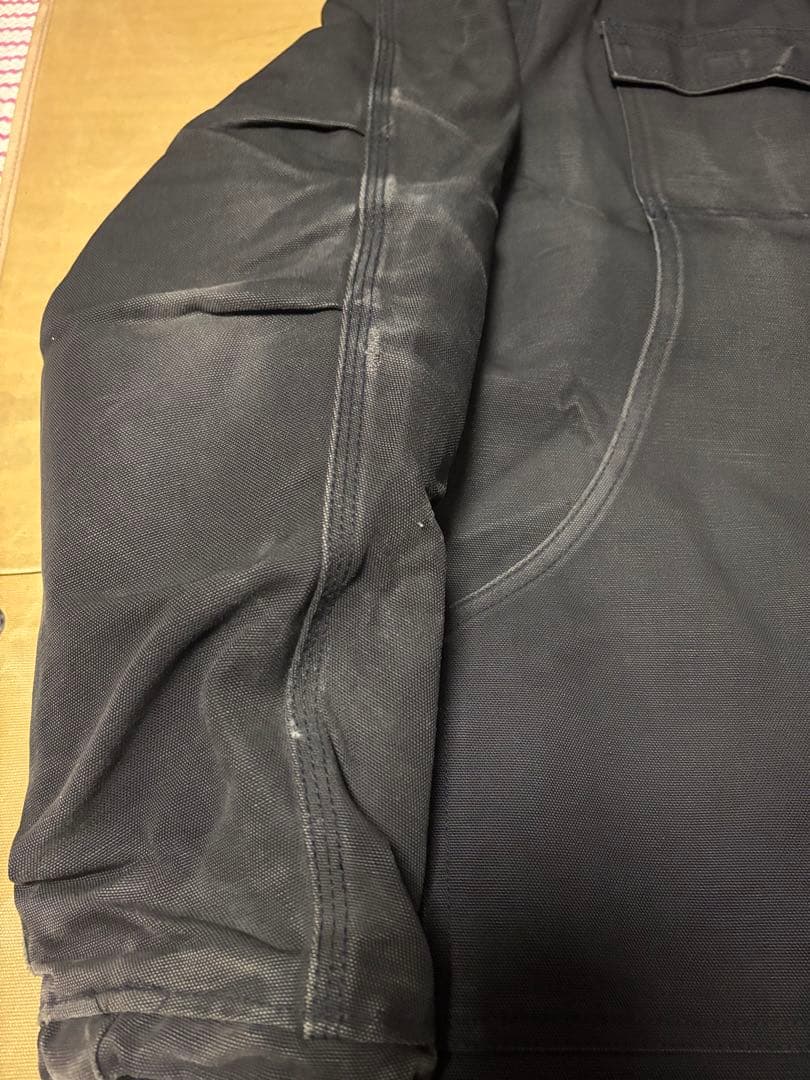 Carhartt トラディショナル　コート 　黒　カーハート　XL ハチノス