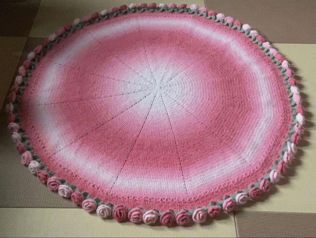 今だけお値下げ中！花束ブランケット フラワーブランケット 完成品