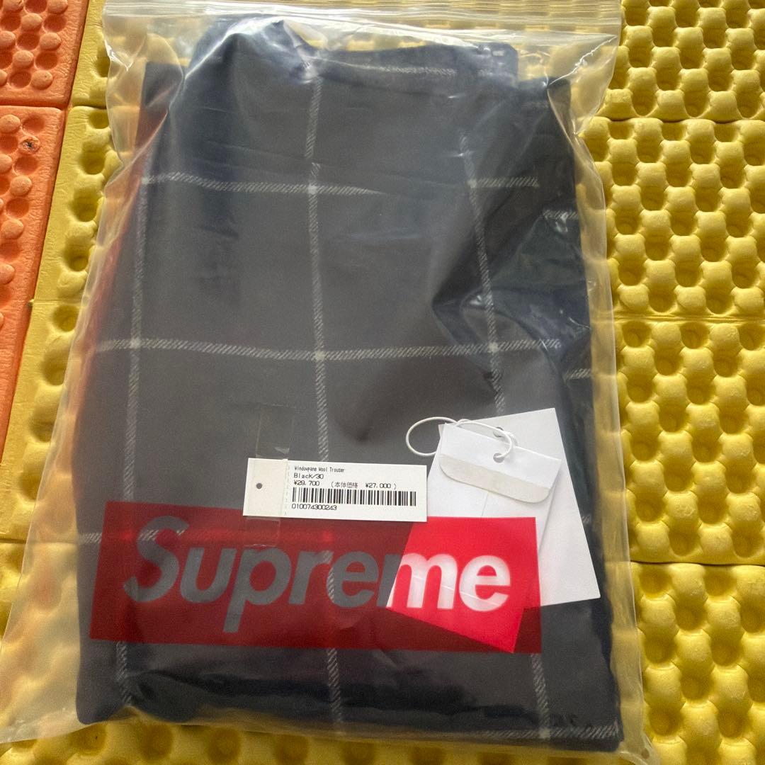 Supreme ウインドウペーンウールトラウザー