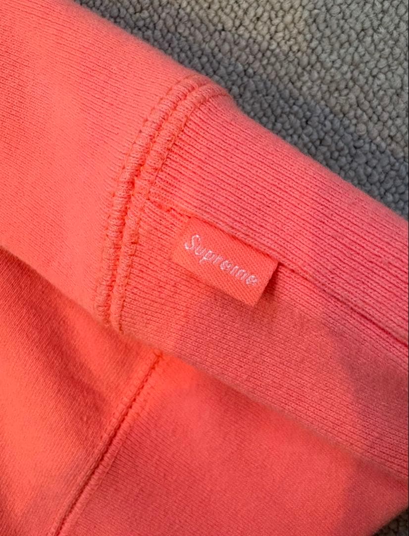 Supreme BoxLogo コーラルピンク トレーナー L(超希少)