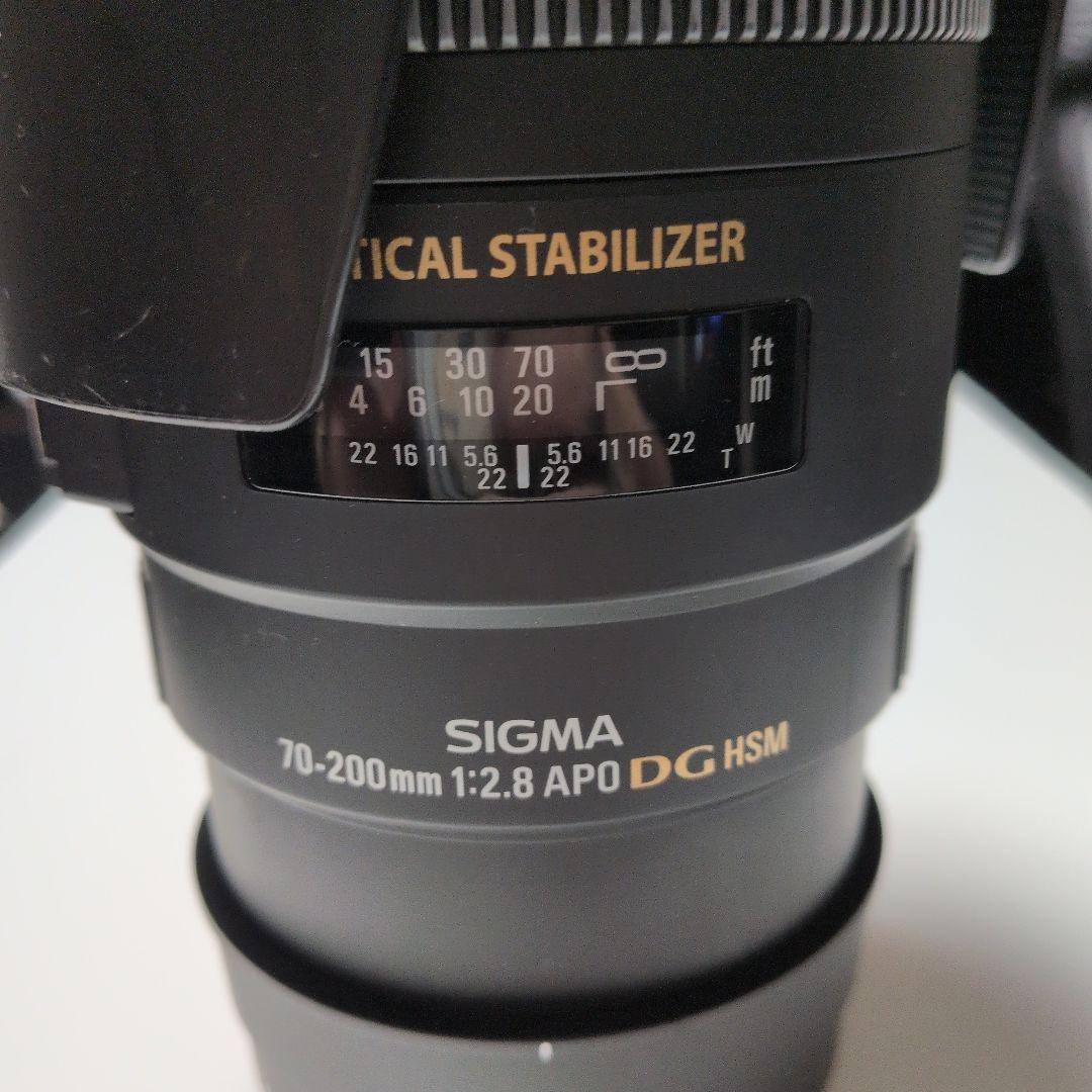SIGMA 70-200mm F2.8 APO DG HSM レンズ