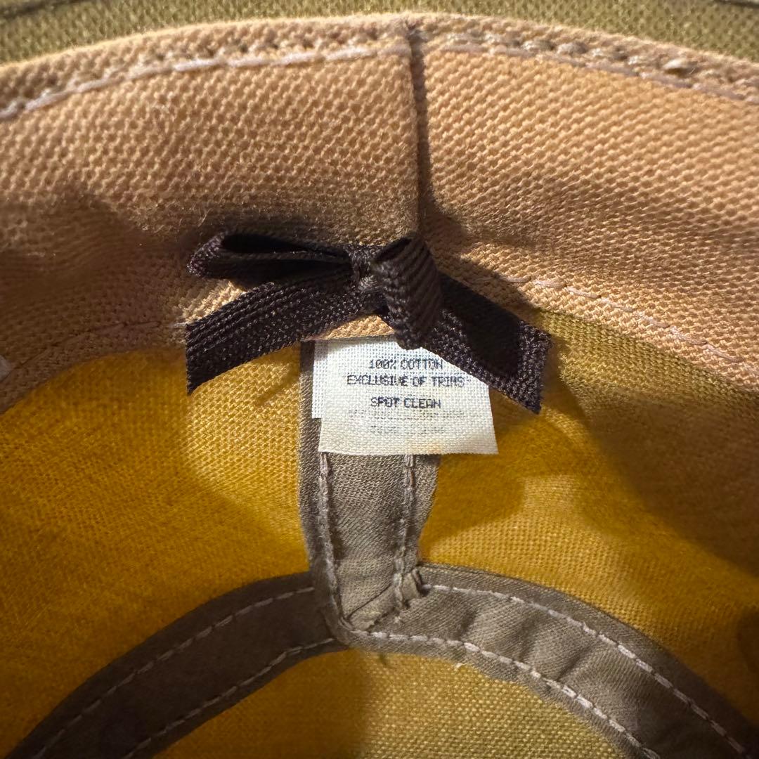 美品 Lサイズ FILSON ティンクロス パッカー ハット ダークタン
