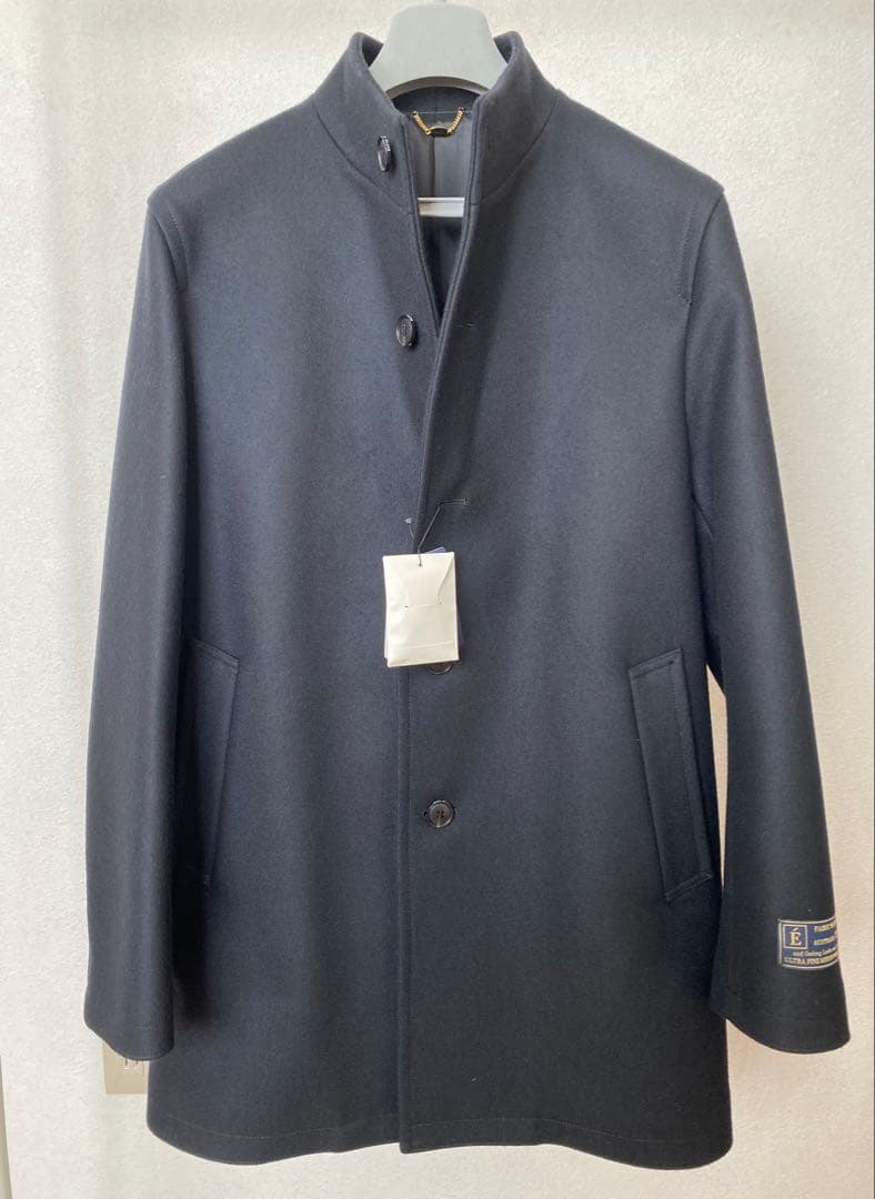 EDIFICE 150’s ウール メルトン スタンドカラーコート