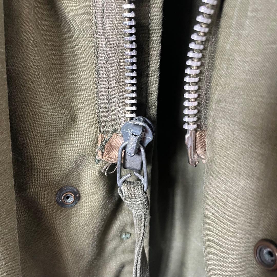 良品69年製 M-65 フィールドジャケット 2nd アルミジップ ライナー付き