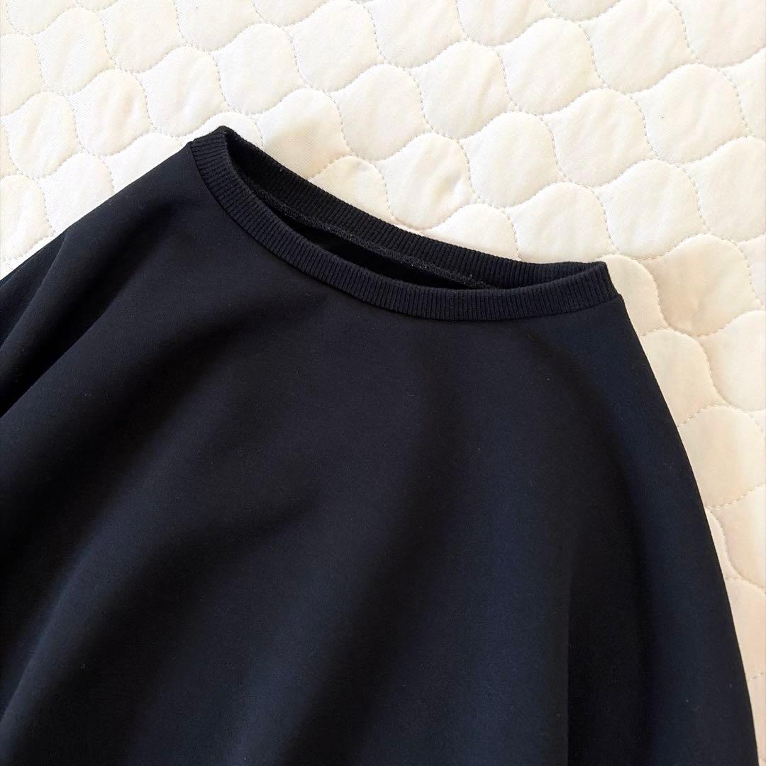 BEARDSLEY✴︎ダンボールパフトレーナー　スウェット ブラック　フリーサイズ