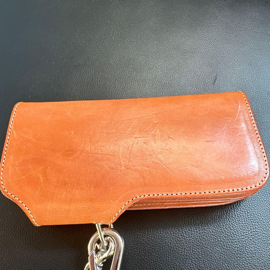 RED MOONレザー ウォレットロープ付き　CW-02A