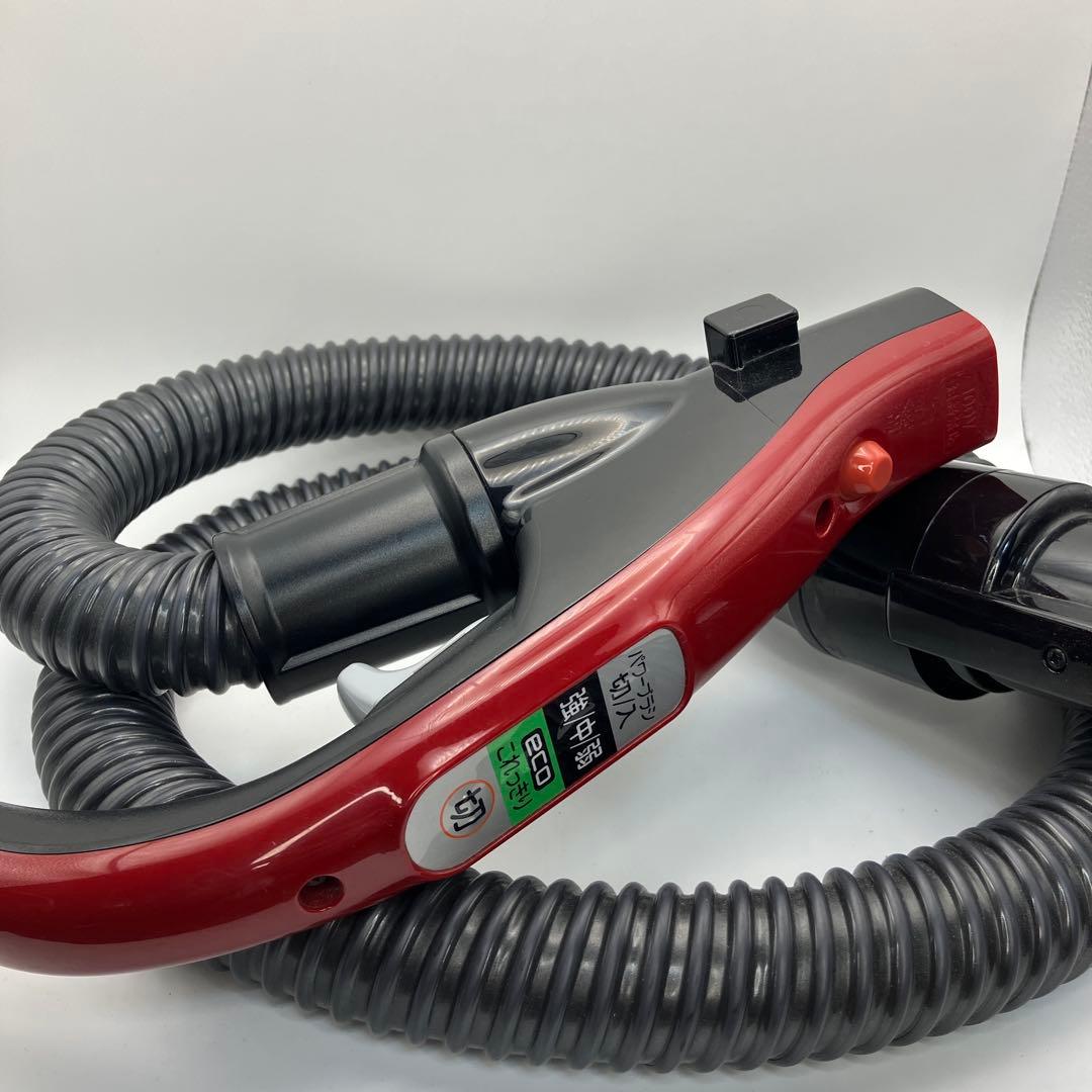 日立　サイクロン掃除機　パワかるサイクロン　ホース　ジャバラホースクミ　赤　黒