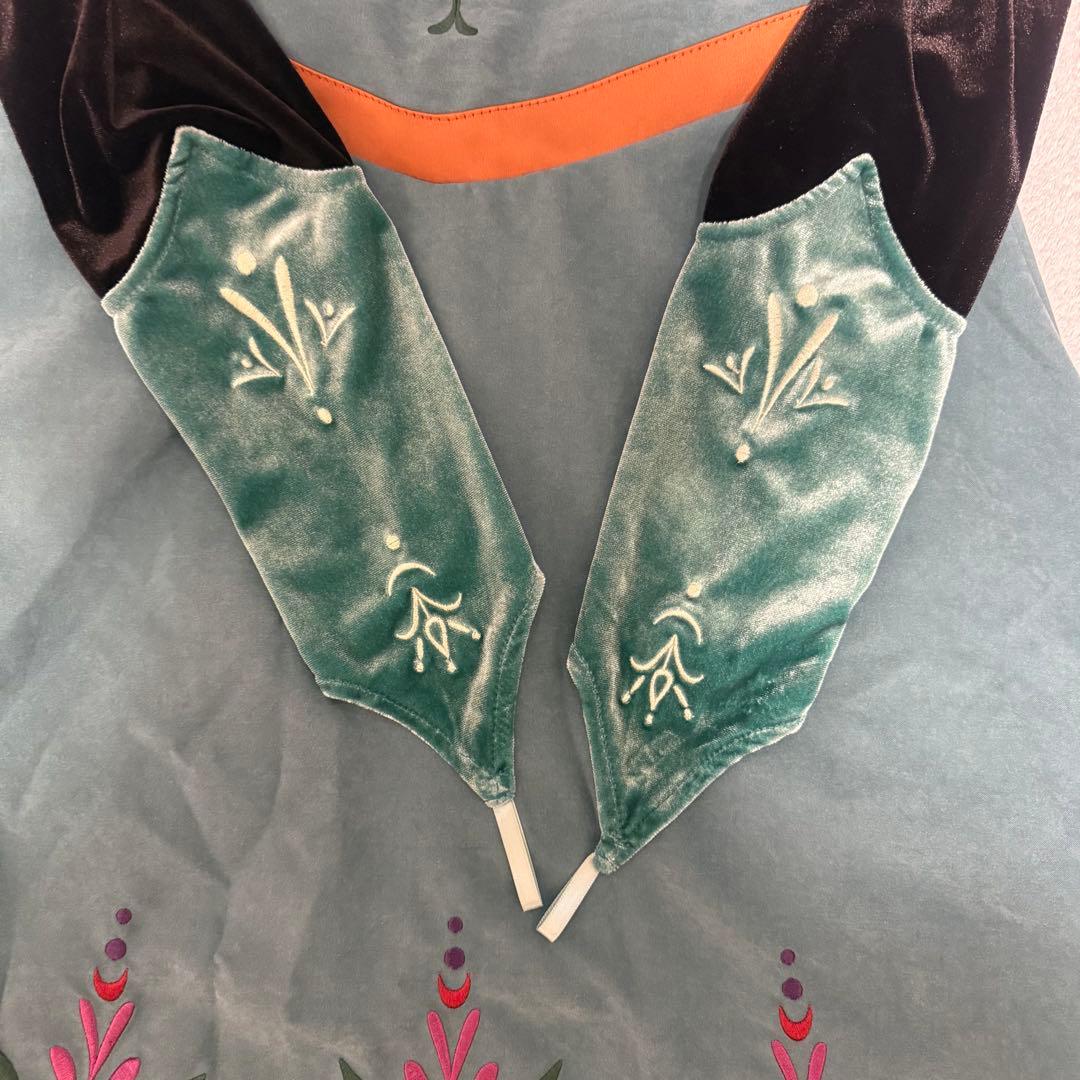 バースデイ　cottoli アナ雪　エルサ　戴冠式　ドレス　ワンピース　130