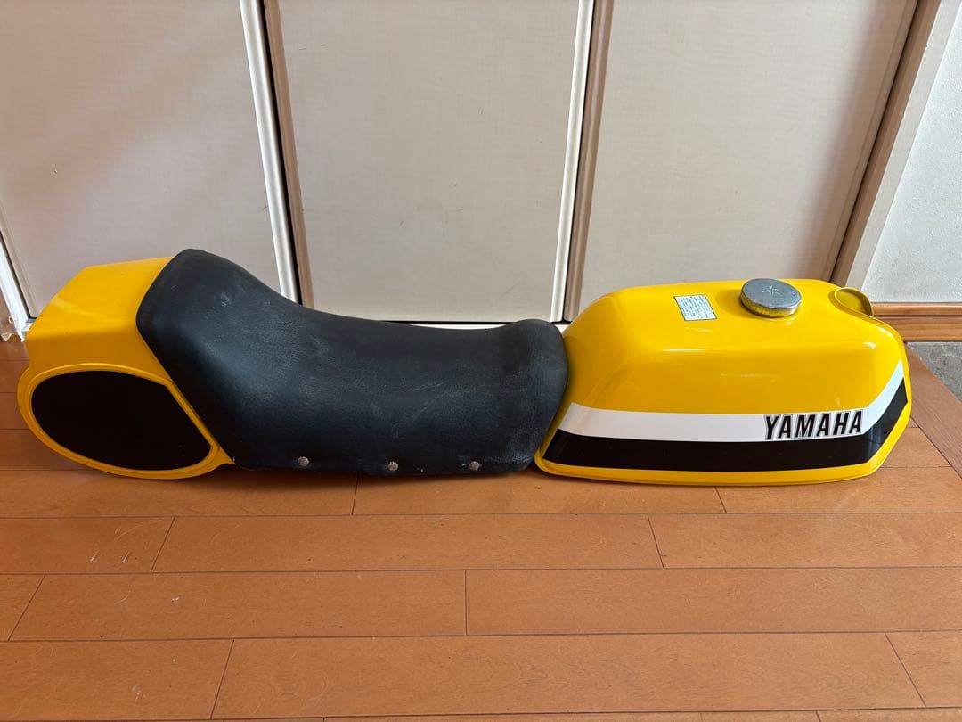 ★ヤマハ GR50 タンク シート 純正品 中古 当時物★
