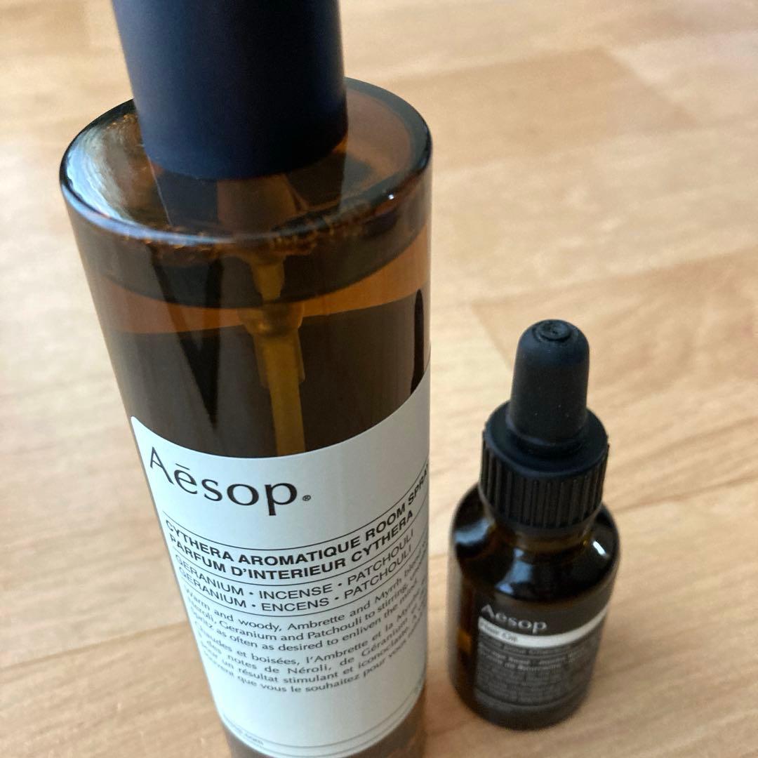 新品2セットAēsop.ルームシャワー、大人気のヘアオイル