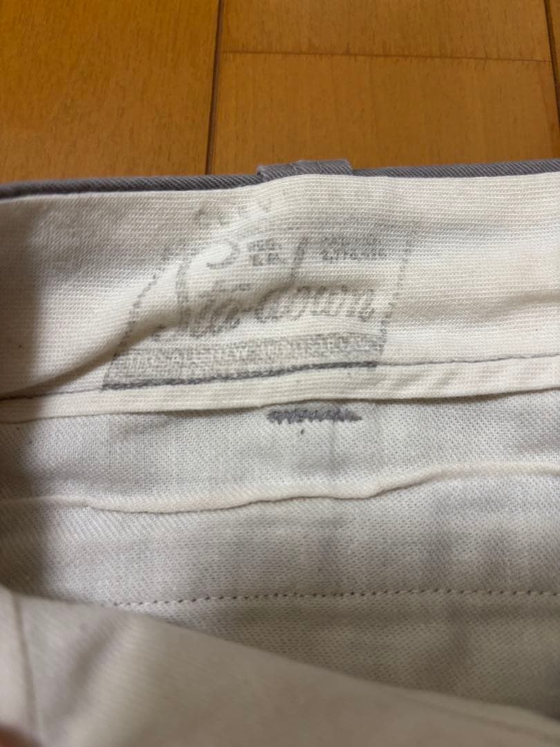 60s ワークチノパンツ グレー