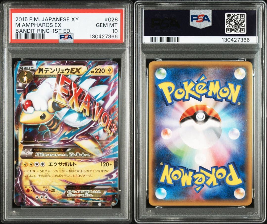 【PSA10】MデンリュウEX RR 028/081 ポケモンカード