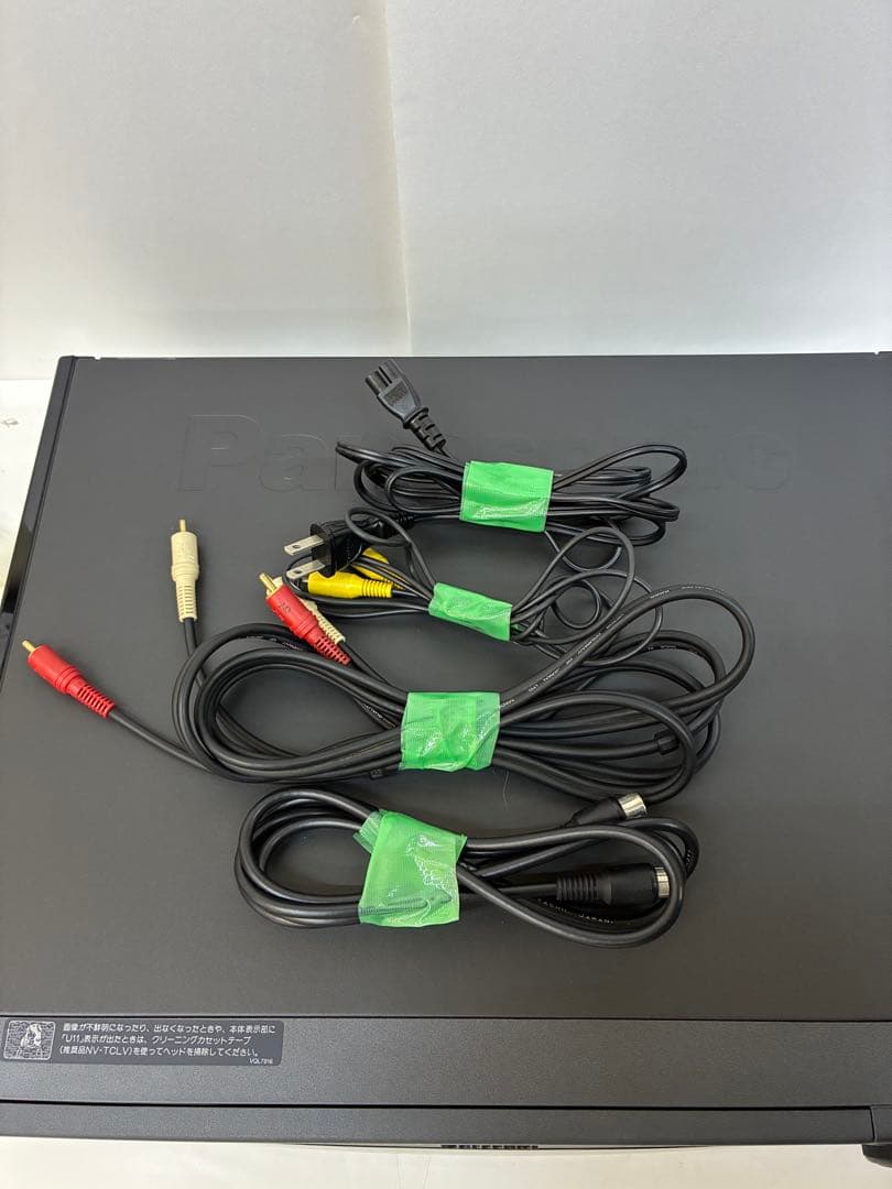 完動品 美品 Panasonic S-VHS ビデオデッキ NV-SB606 0