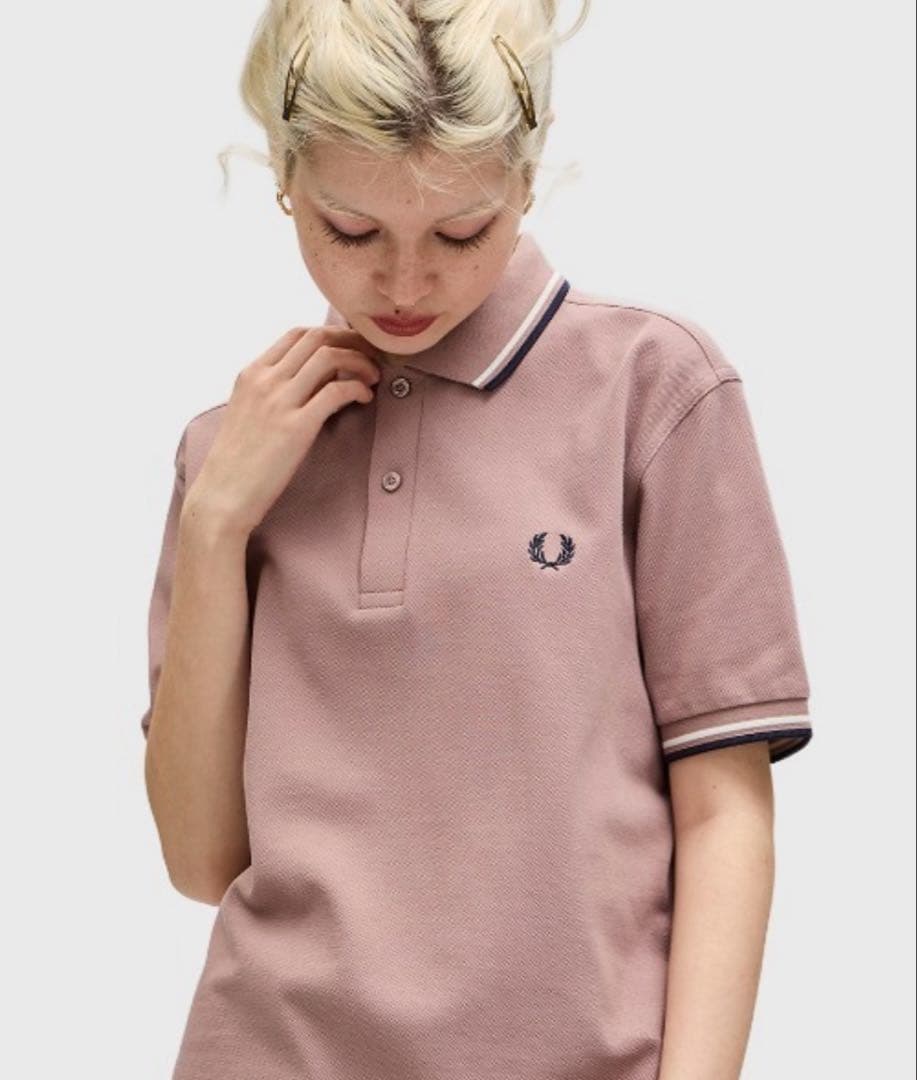 【タグ付き新品未着用】フレッドペリー　ポロシャツ　ピンクS