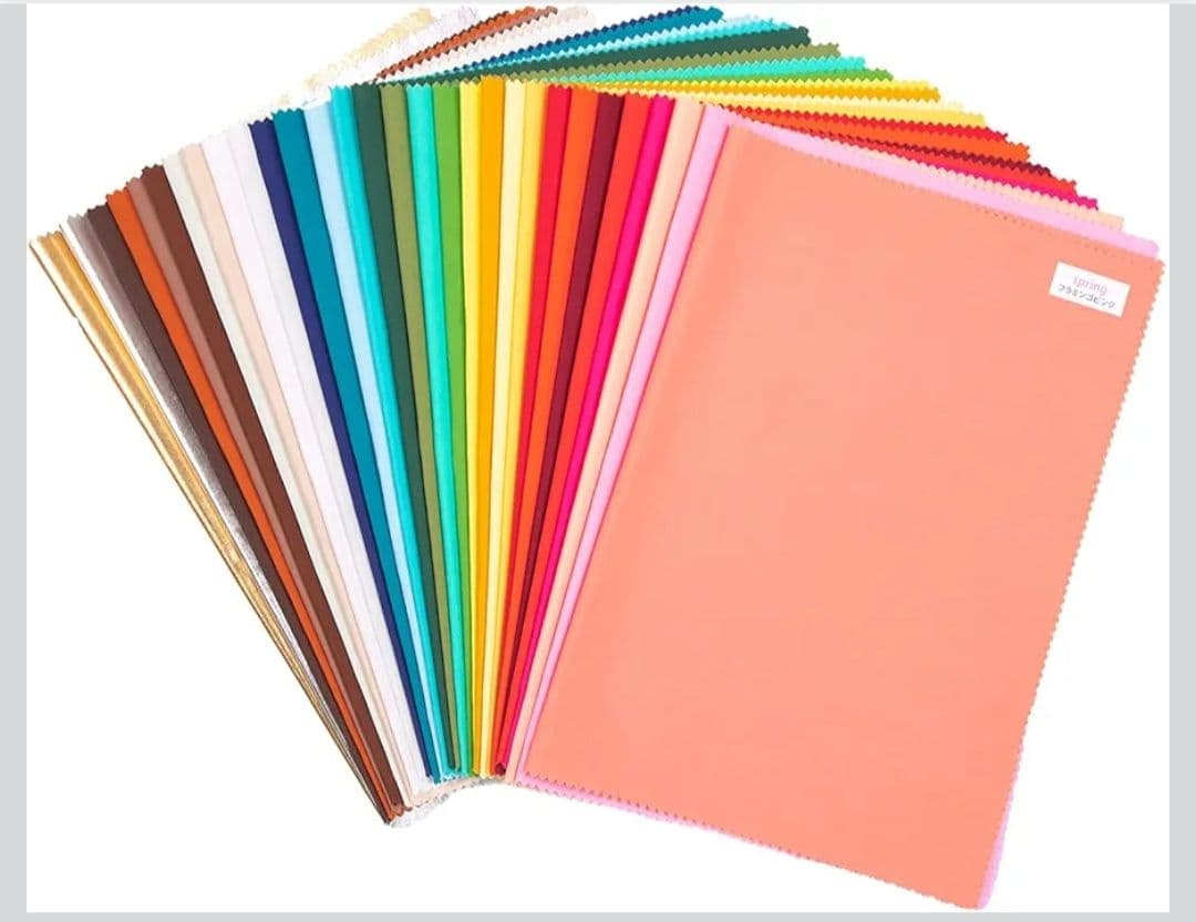 パーソナルカラー診断用ドレープ30色(金銀2色入り)+診断用カードとケース付き