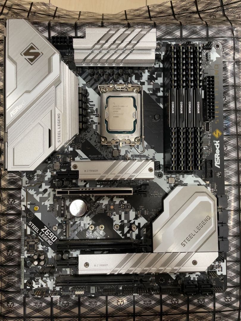 マザーボード・メモリ・CPUセット