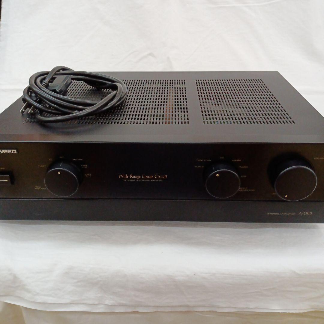 Pioneer A-UK3 プリメインアンプ ブラック パイオニア 動作品