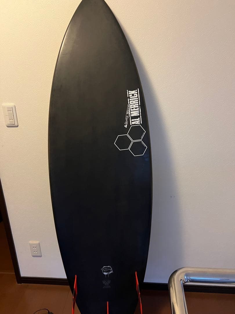 AL MERRICK ブラックショートボード引き取り限定