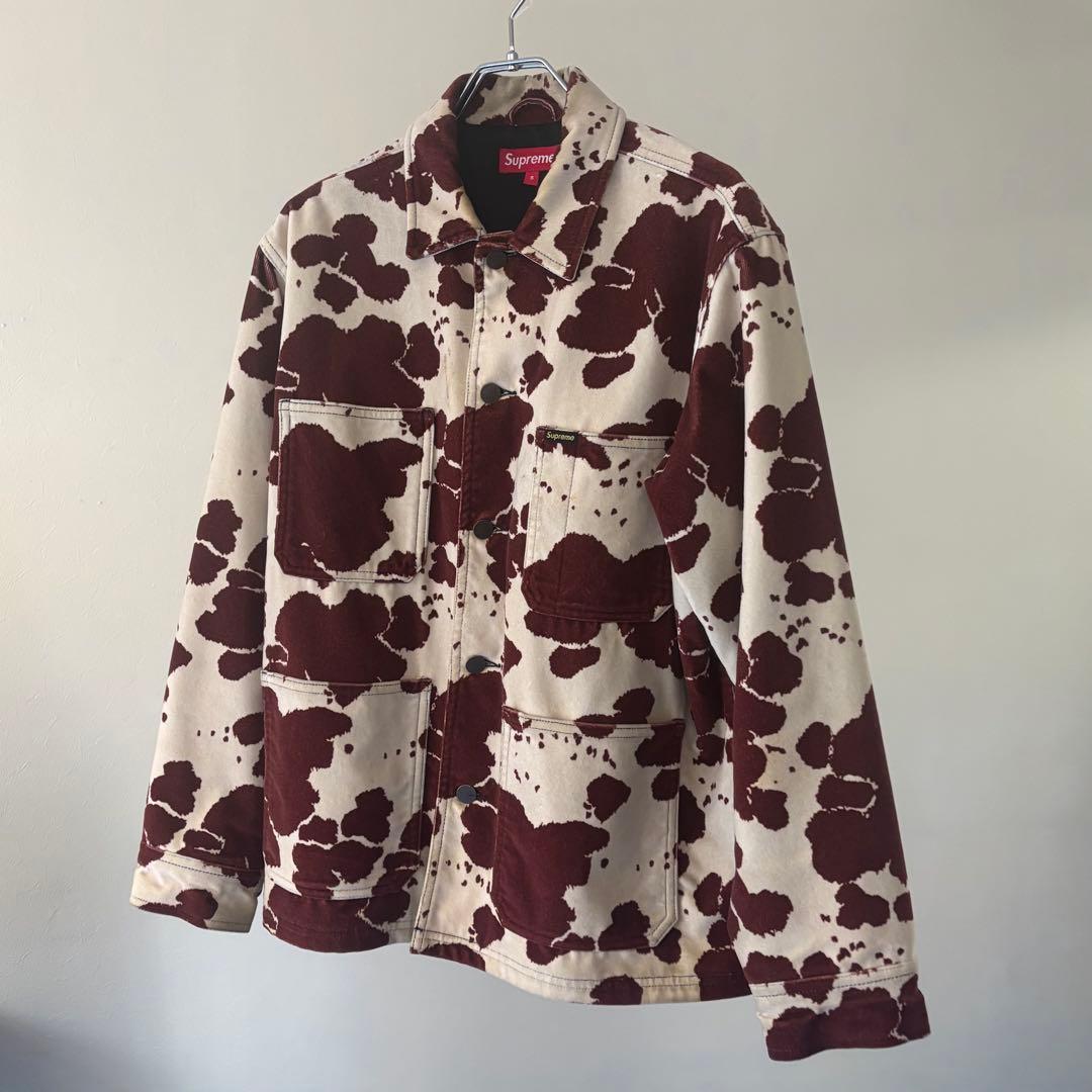 20ss Supreme Velvet Chore Coat ジャケット