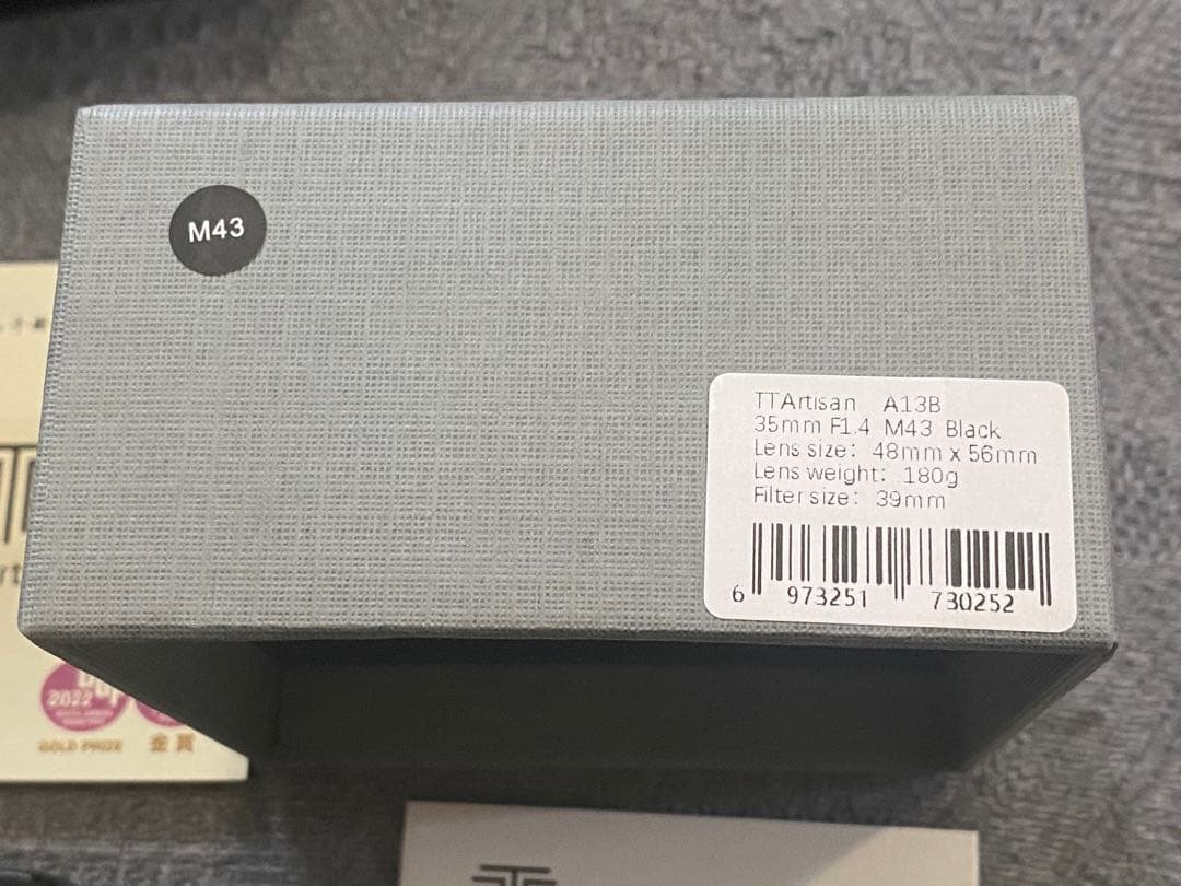 【5点セット】TTArtisan 35mm F1.4 MFT マウントレンズ