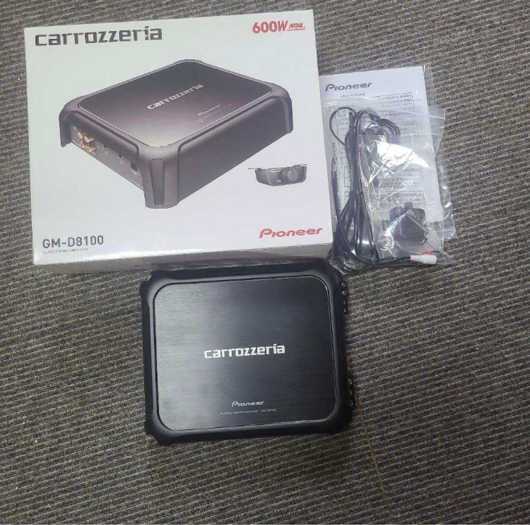carrozzeria GM-D8100 アンプ