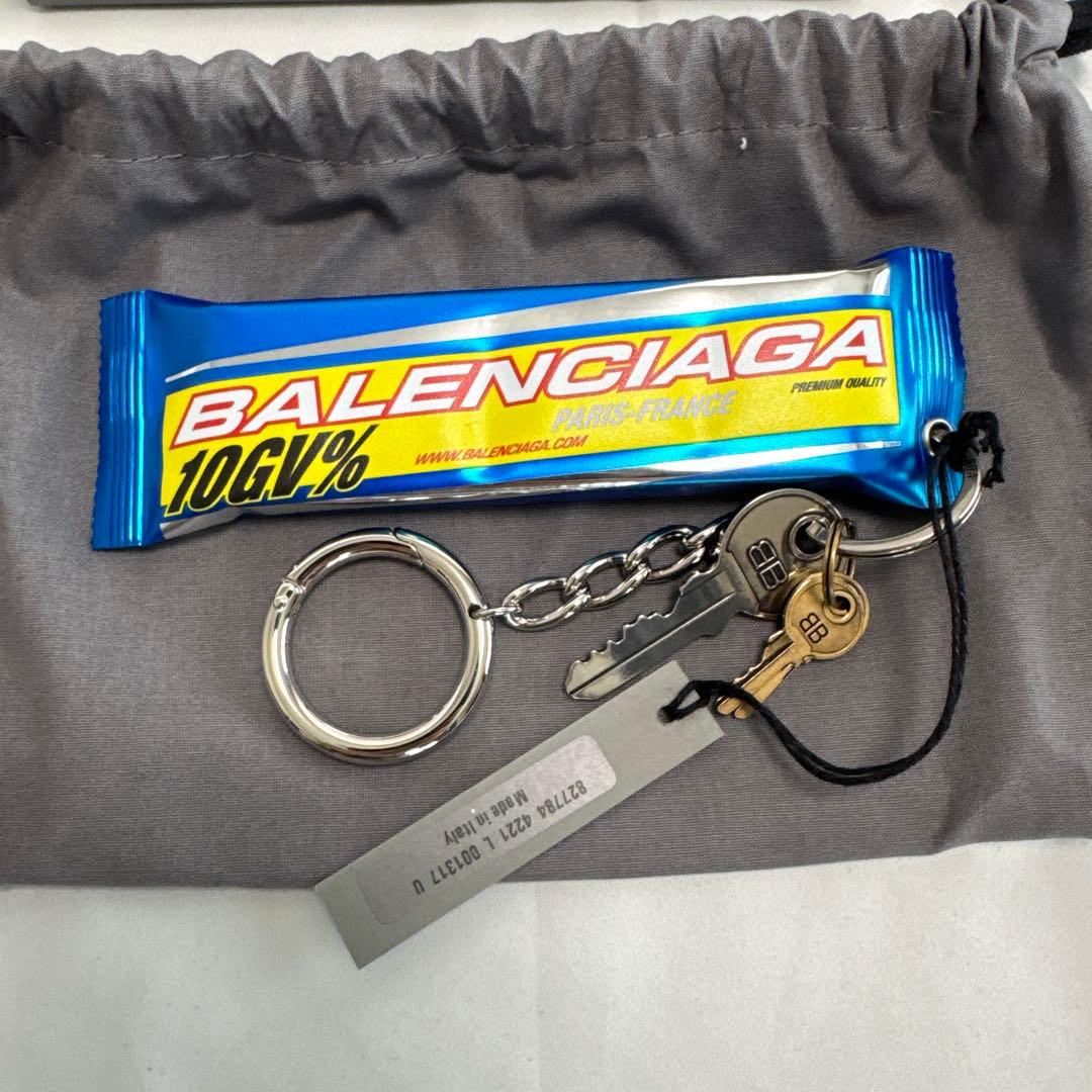 BALENCIAGA キーリング Energy Bar チャーム