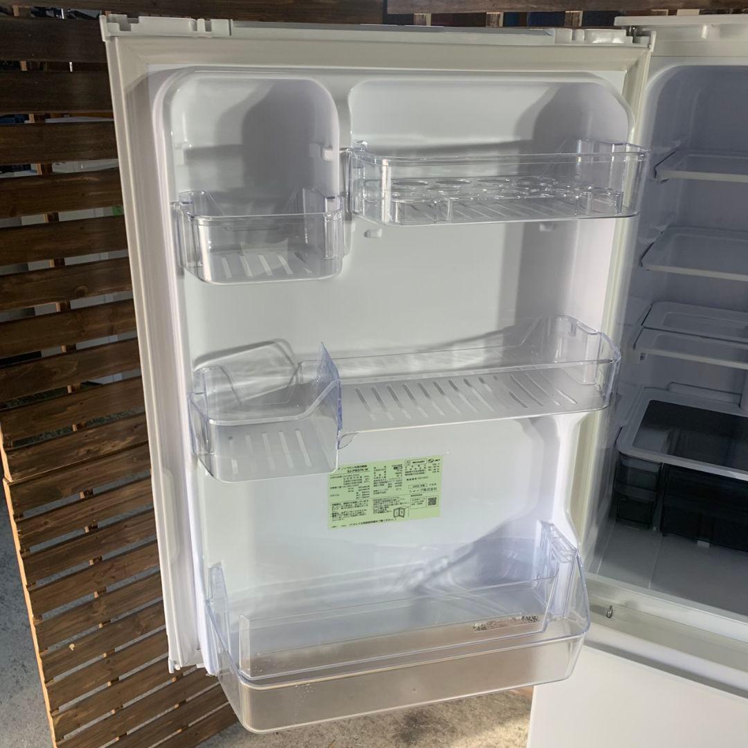 K987 SHARP 両開き冷凍冷蔵庫 2023年 SJ-PW37K-W