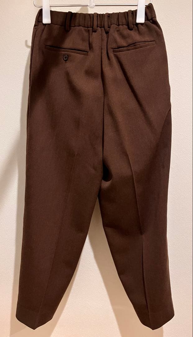 MARKAWARE CLASSIC FIT TROUSERS サイズ3 ブラウン