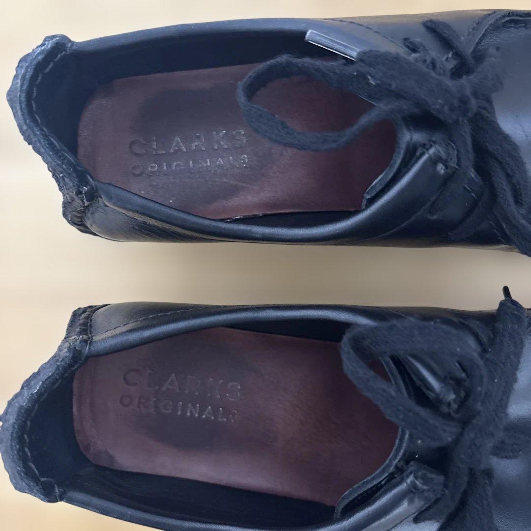 クラークス　Natalie/メンズ ナタリー（ブラックレザー）