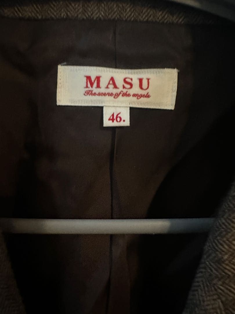 ジャケット・アウター MASU 25AW CRATER TAILORED JACKET 46