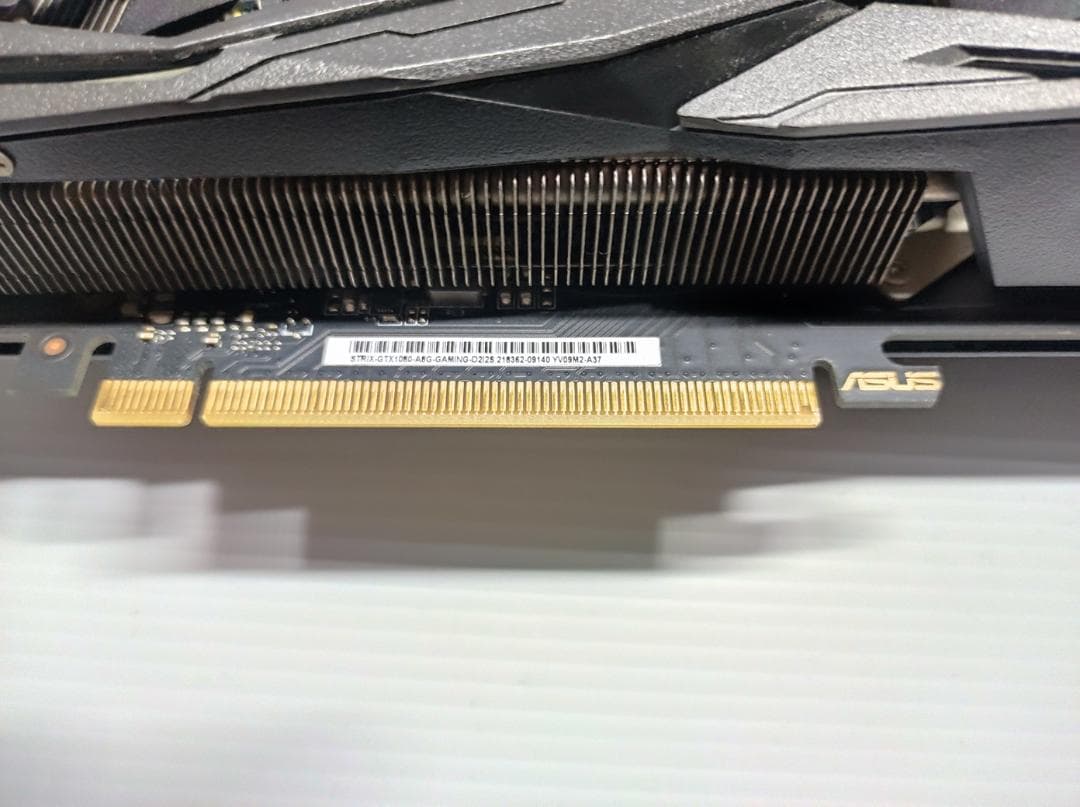 ASUS STRIX-GTX1080-ARG-GAMING本体「動作確認済み」